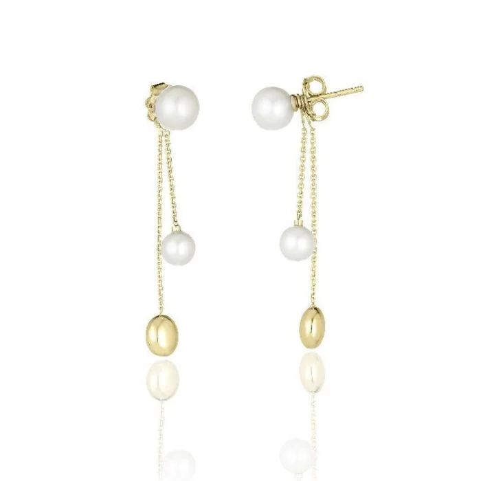 Chimento 18ct Yellow Gold Pearl Drop Earrings 1001461PP1000