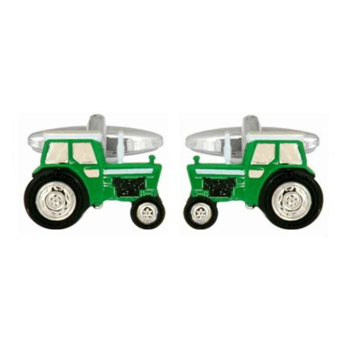 Dalaco Green Tractor Cufflink product image