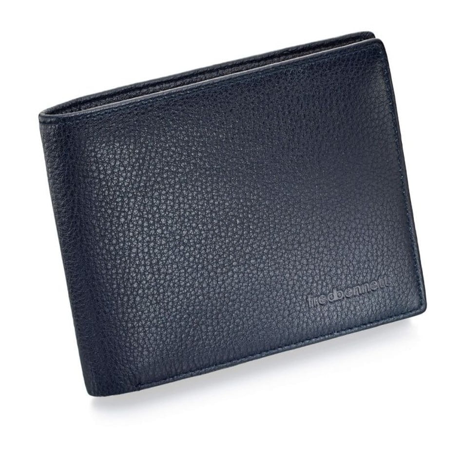 Fred Bennett Blue Leather Wallet