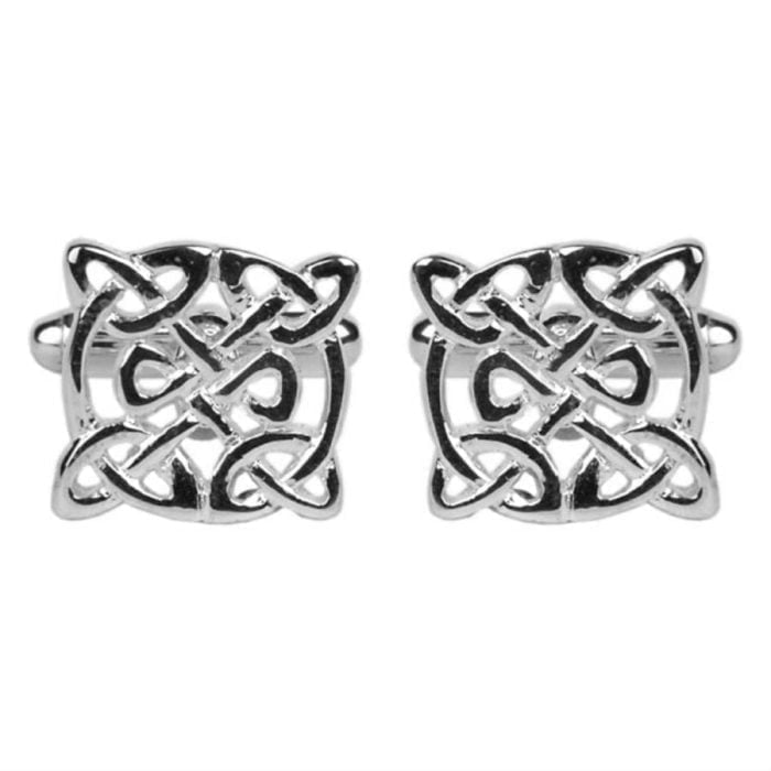 Celtic pattern cufflinks