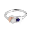 Silver Moon Ring