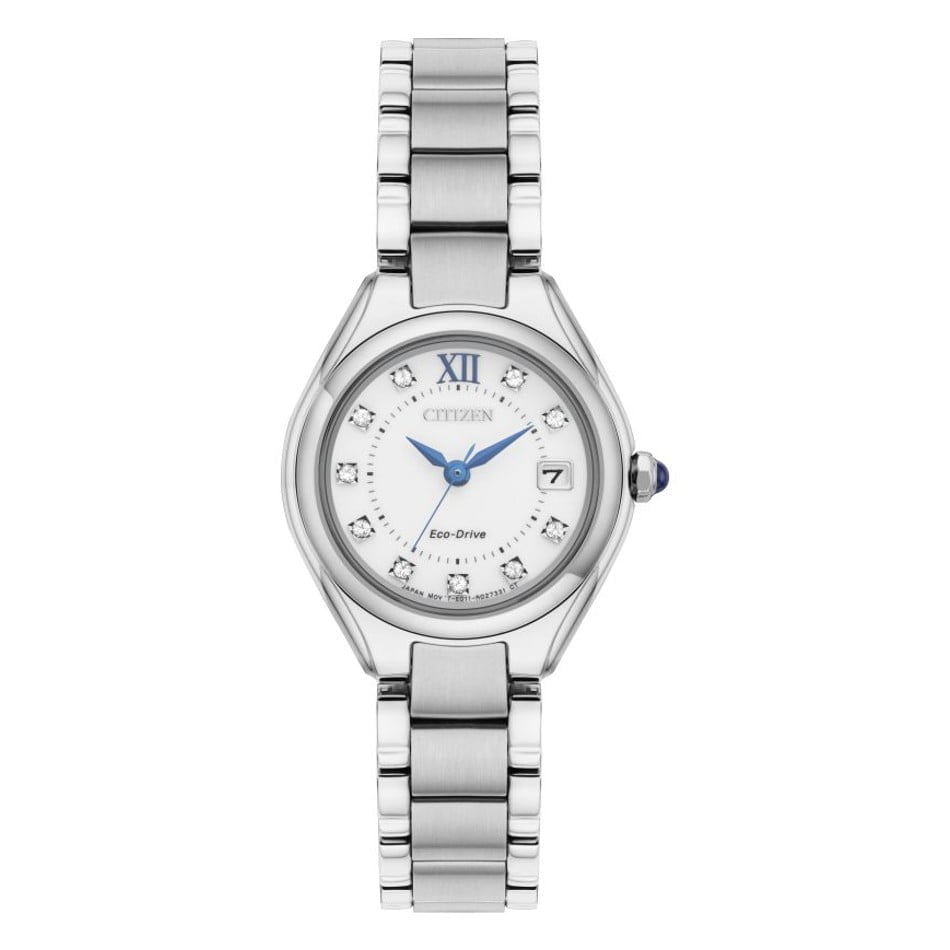 Citizen Ladies Silver Silhouette Crystal Watch