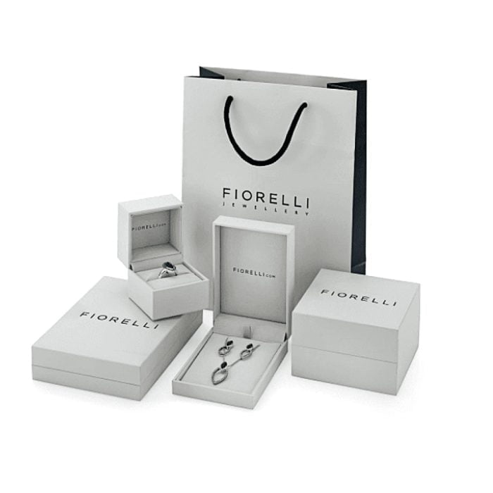 Fiorelli Silver Cubic Zirconia Engravable Octagon Locket - Image 4