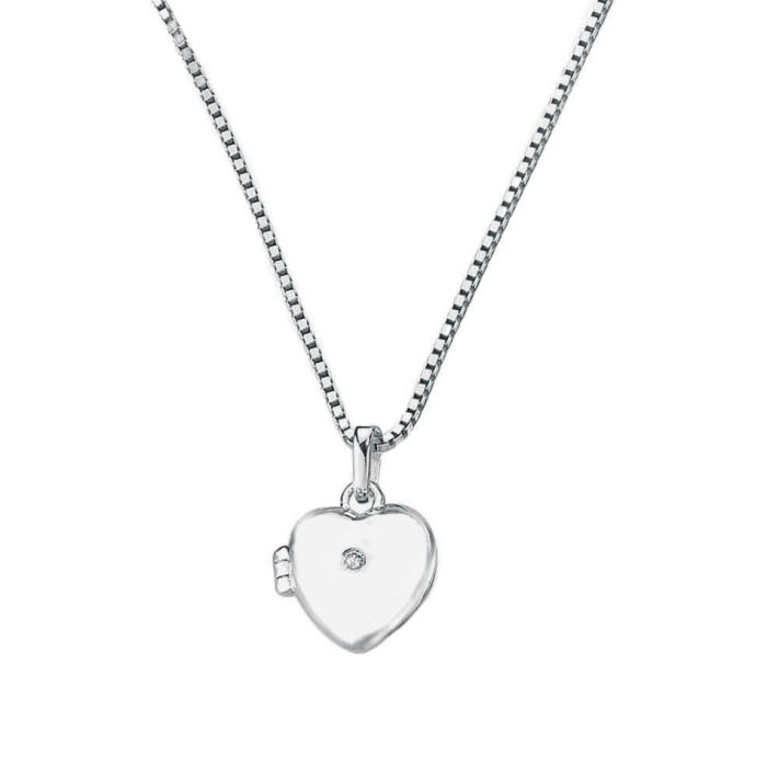 heart lock necklace for children
