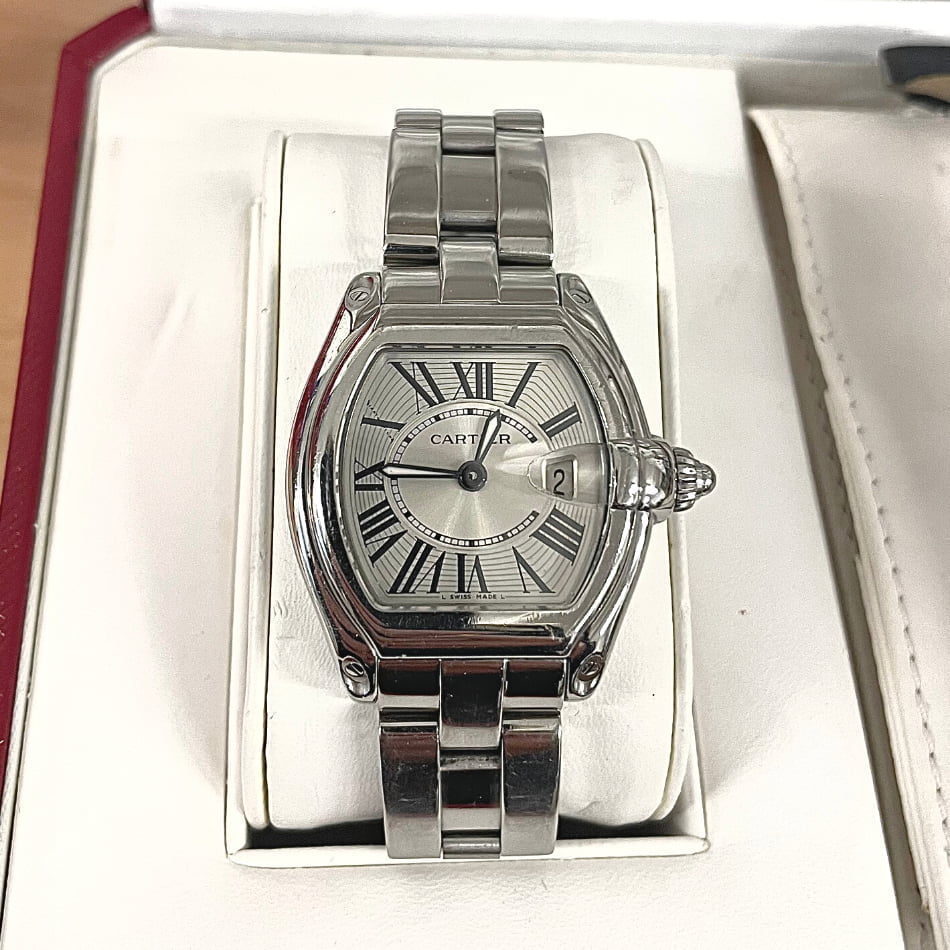 Pre-Owned Cartier Roadster Stainless Steel Watch