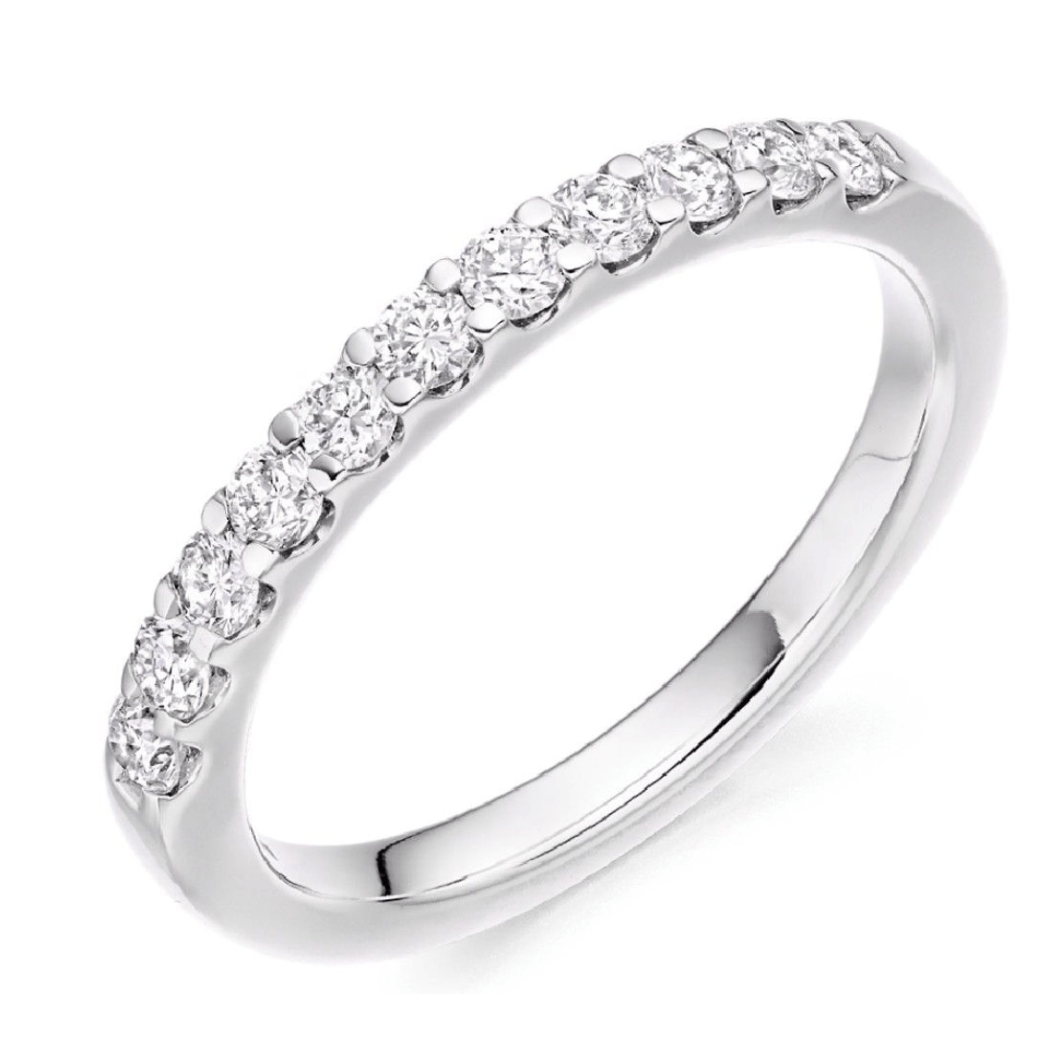 18ct White Gold 0.45ct Diamond Eternity Ring