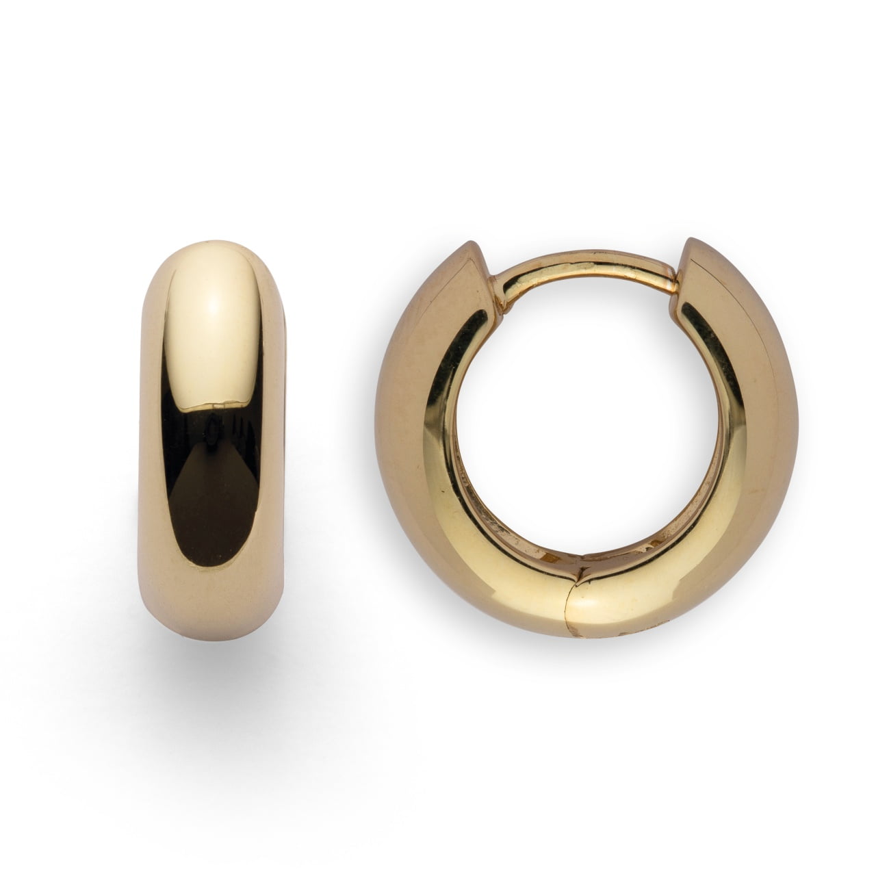 Bastian Inverun Gold Plated Sterling Silver Chunky Hoop Earrings
