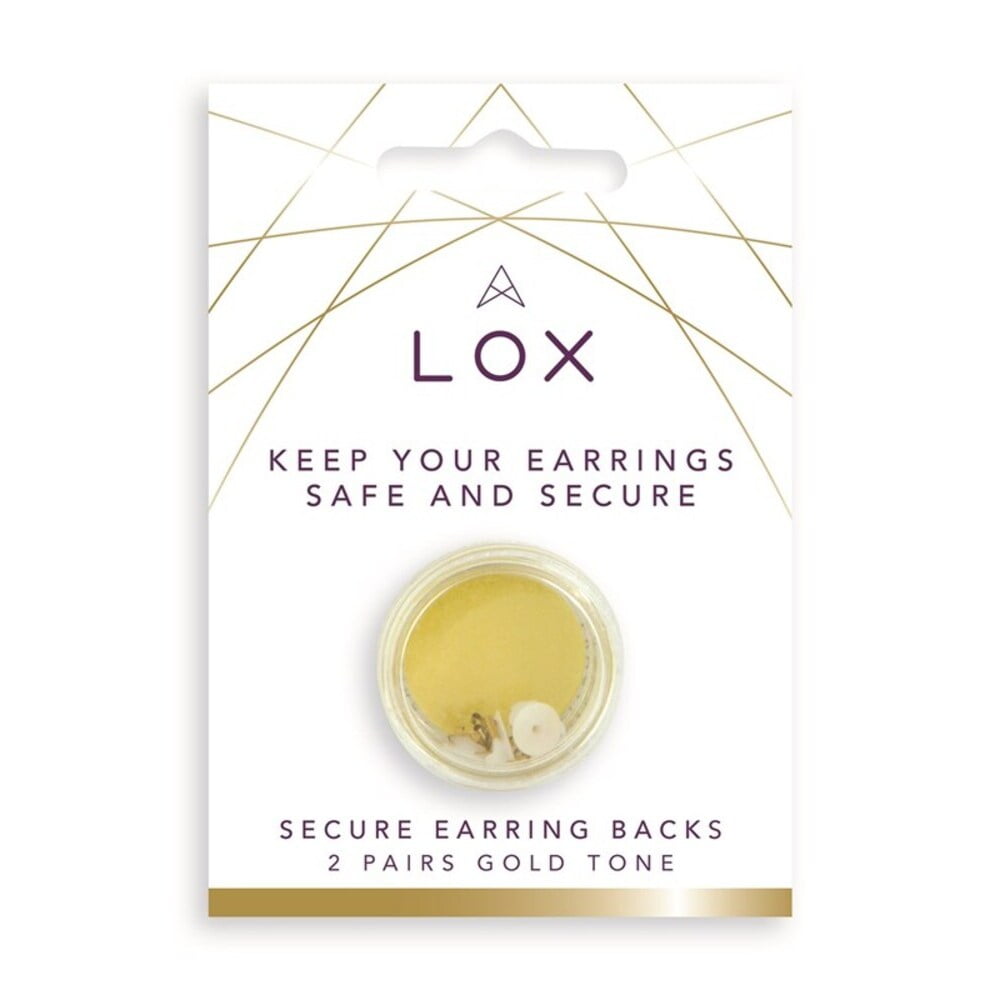 Connoisseurs Lox Gold Tone Secure Earring Backs