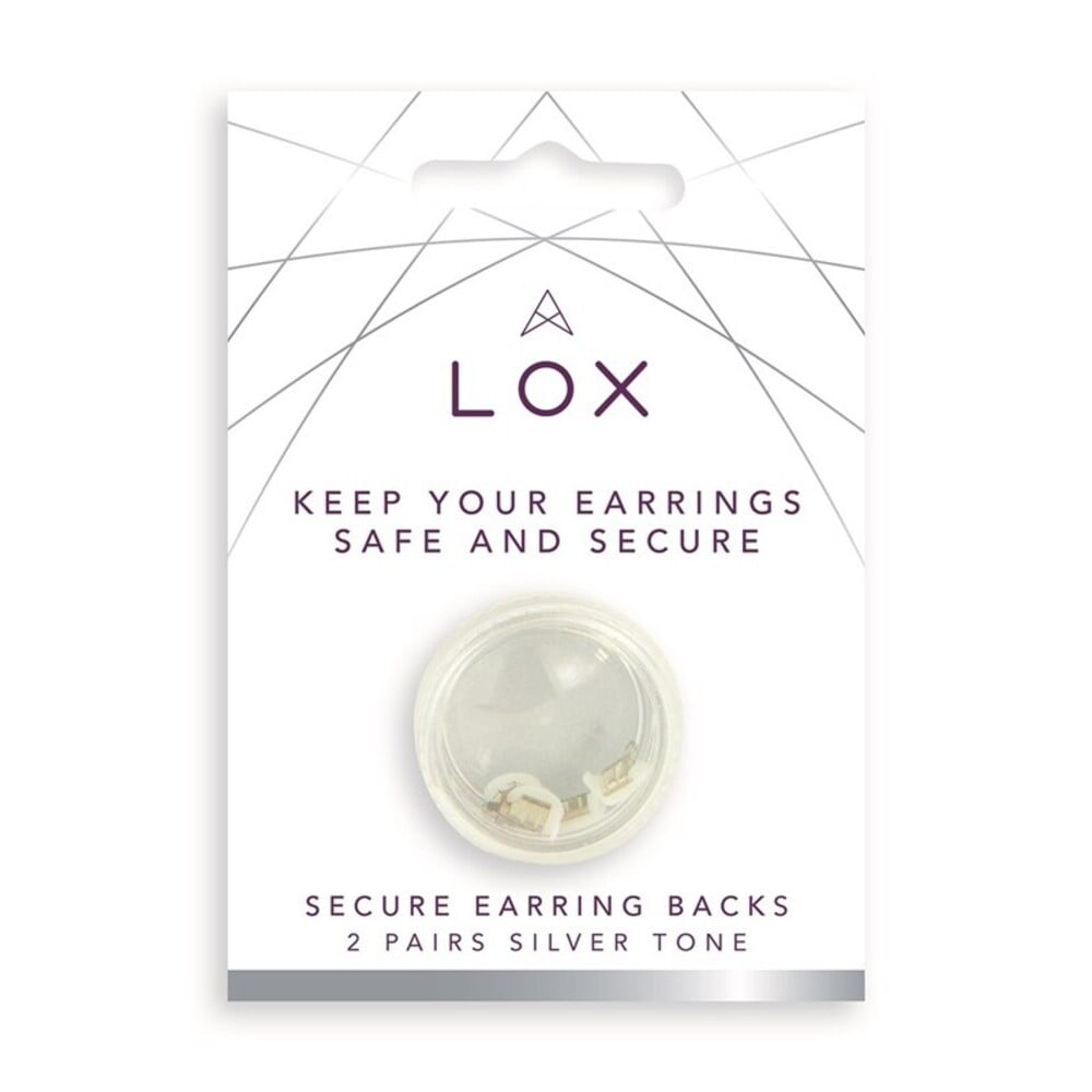 Connoisseurs Lox Silver Secure Earring Backs