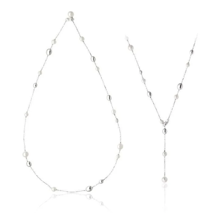 Chimento 18ct White Gold Pearl Necklace