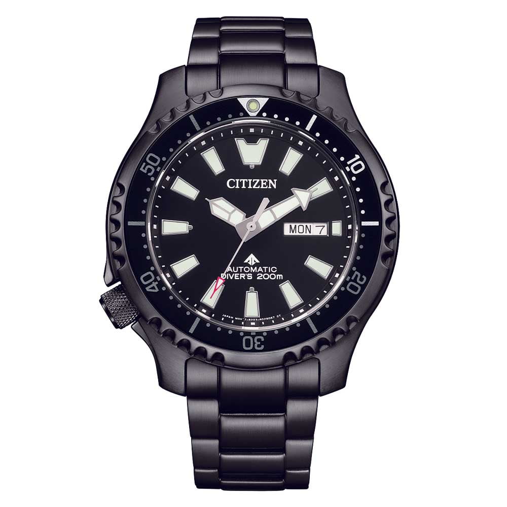 Citizen Mens Promaster Diver Black Automatic Watch