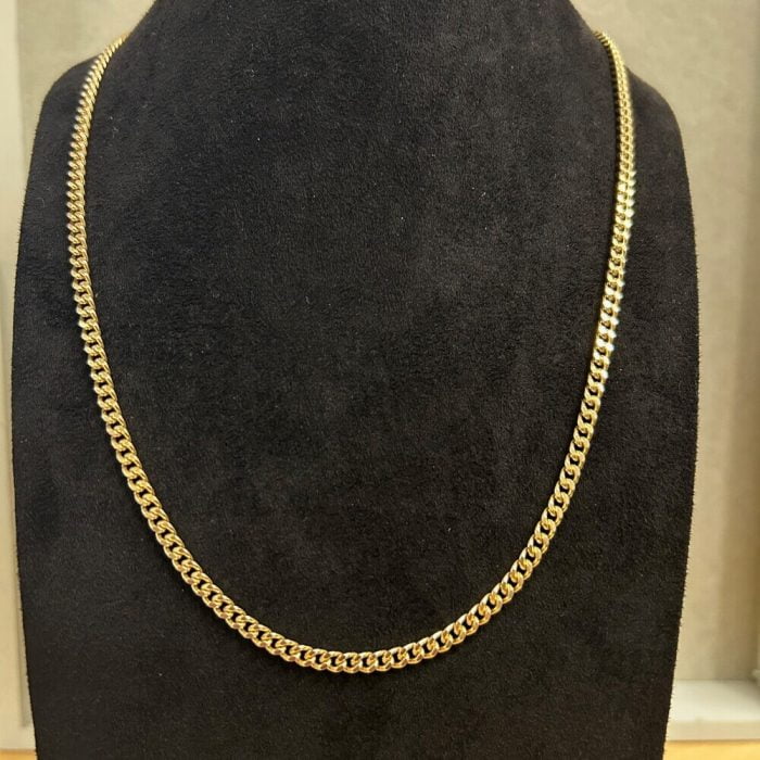 Second Hand 9ct Gold Filed Curb Link Chain