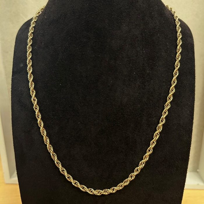 Second Hand 9ct Yellow Gold Prince Of Wales Chain