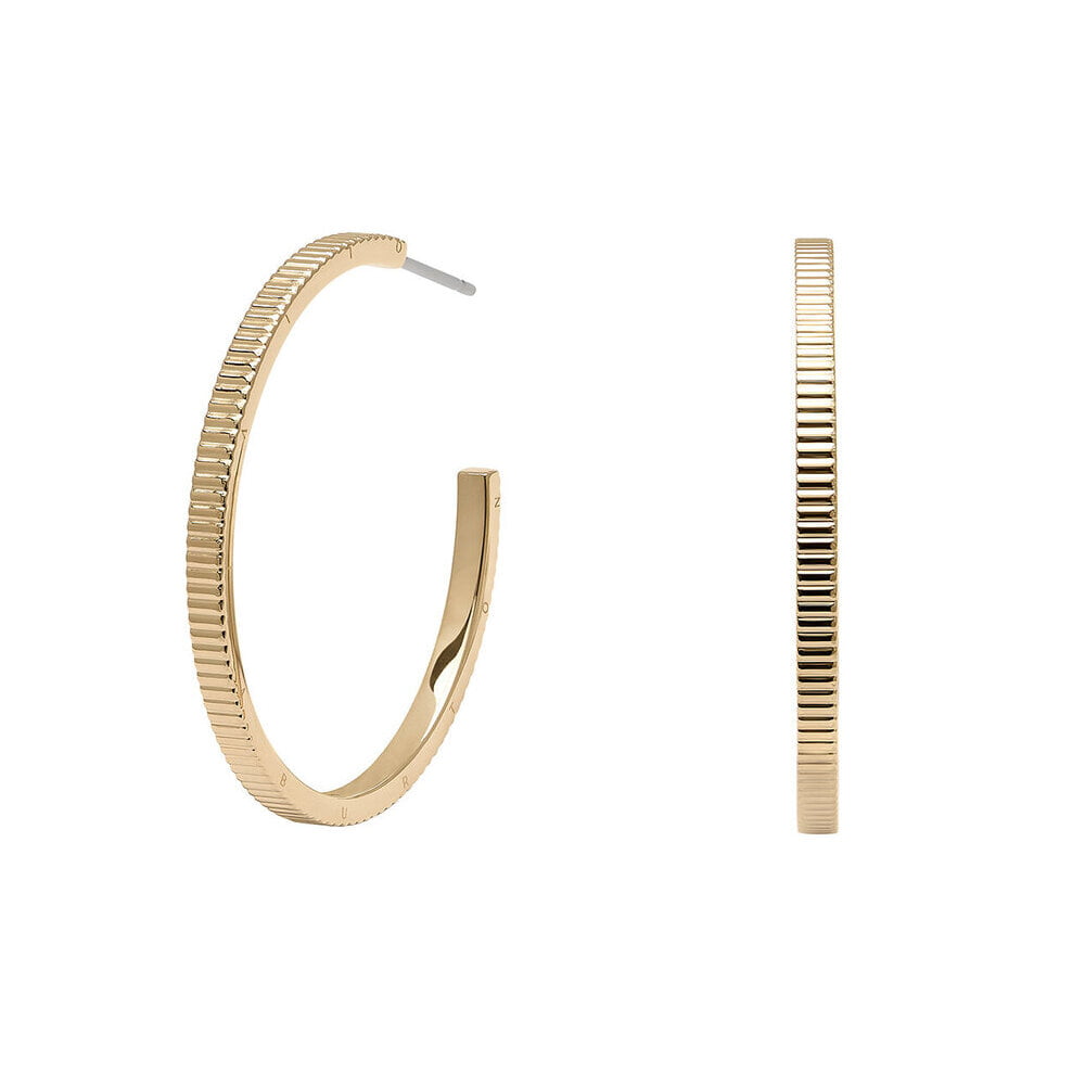 Olivia Burton Classic Linear Gold Hoop Earrings