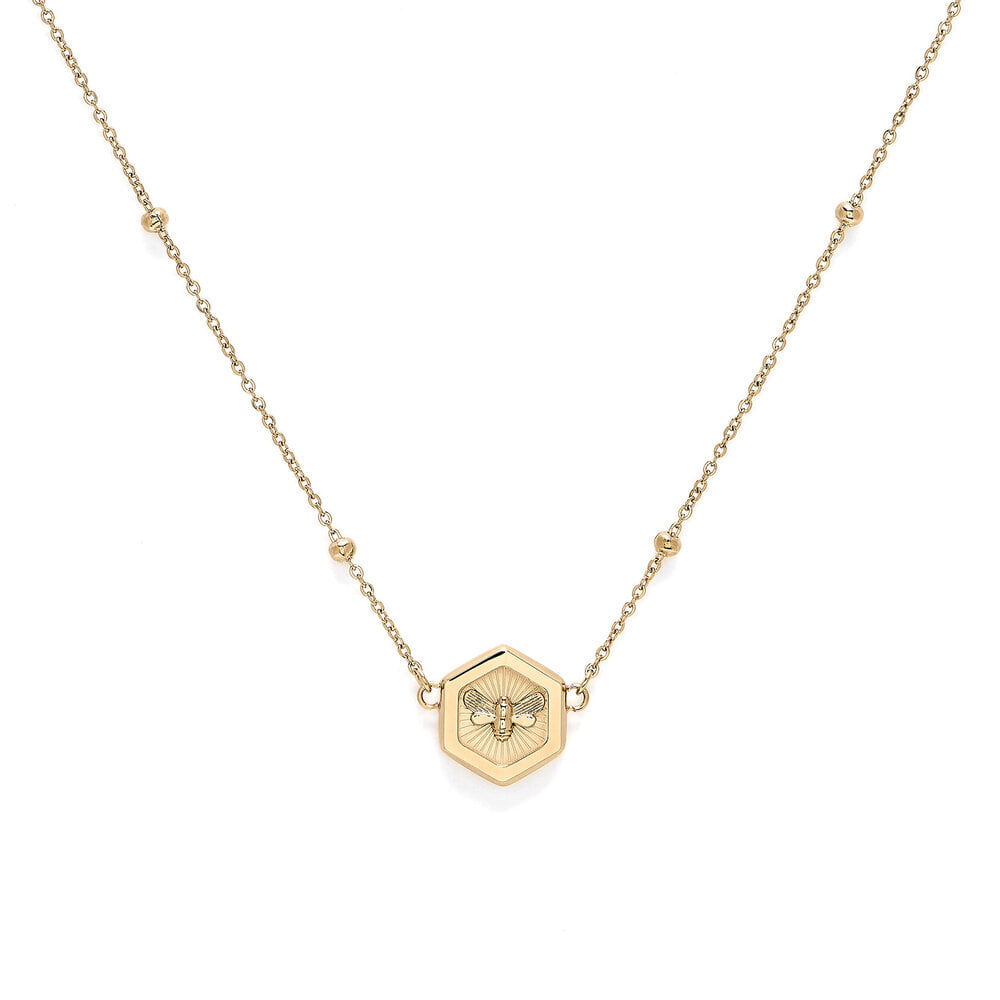 Olivia Burton Signature Minima Bee Gold Pendant Necklace