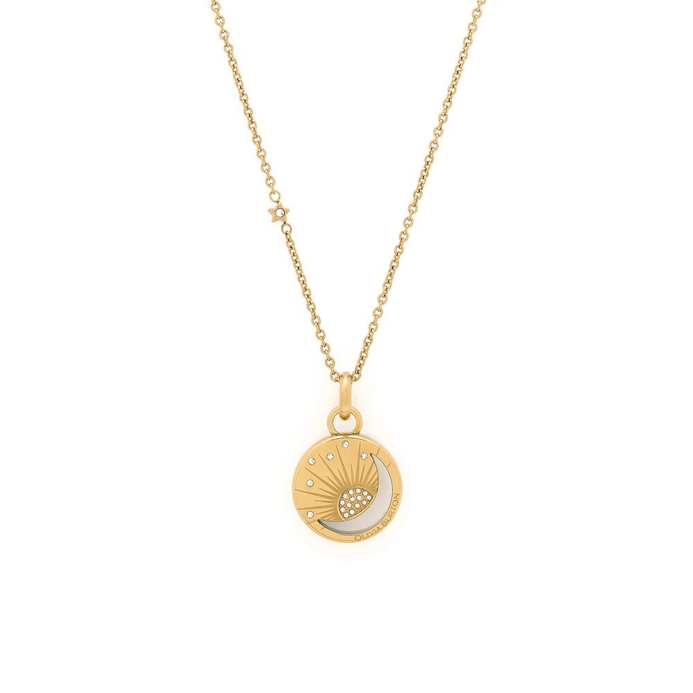 Olivia Burton Gold Sun and Moon Necklace