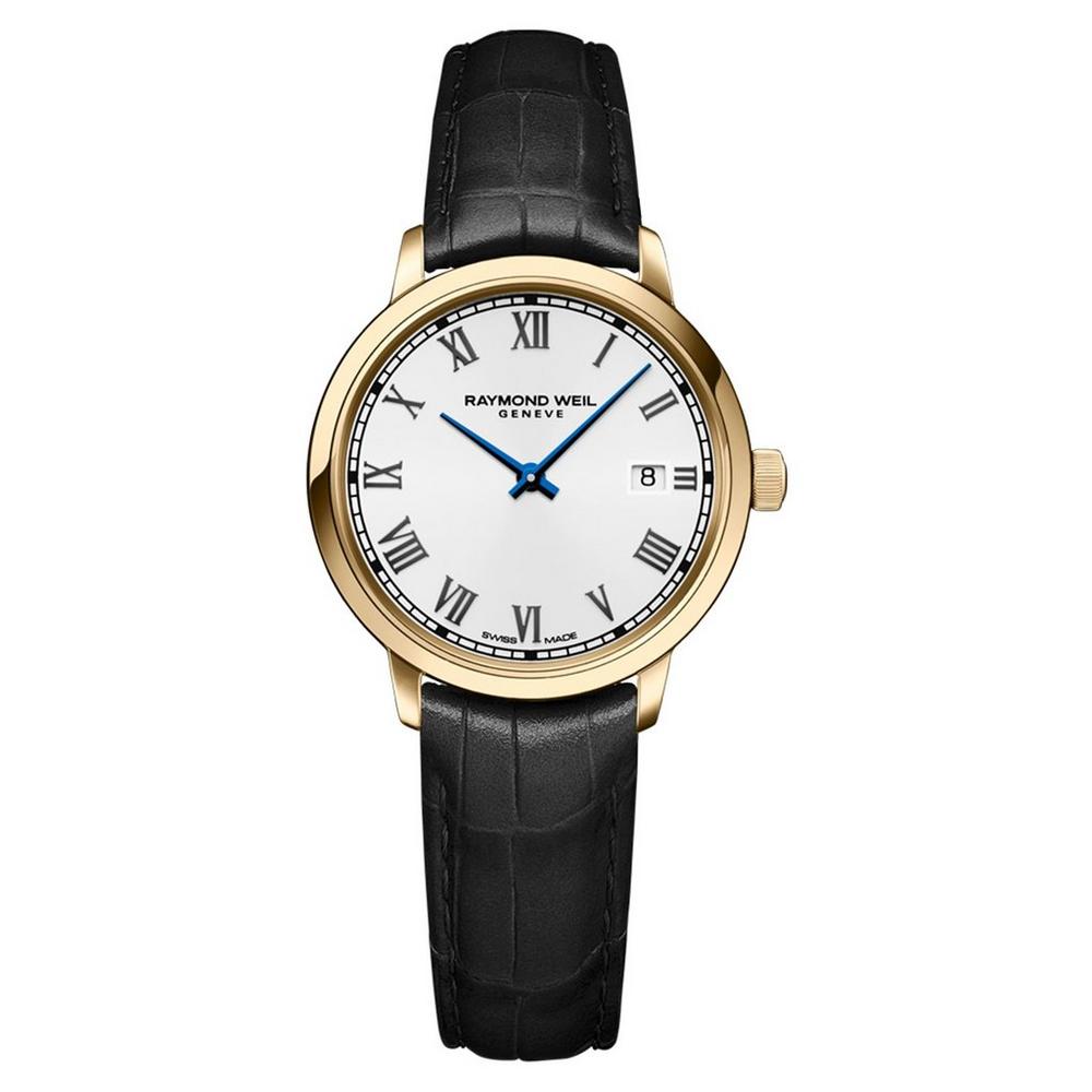 Raymond Weil Toccata Ladies Classic Gold Leather Quartz Watch