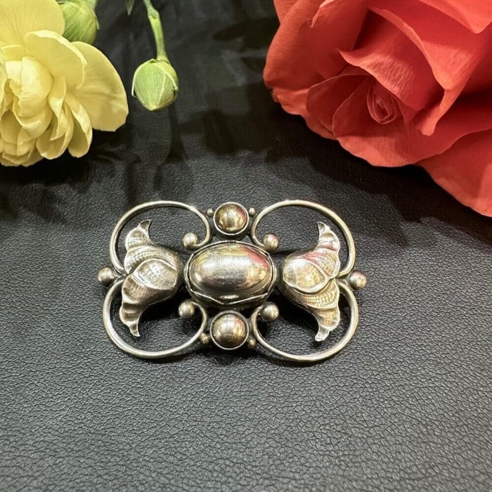 Georg Jensen Brooch | Antique Georg Jensen | Silver Brooch