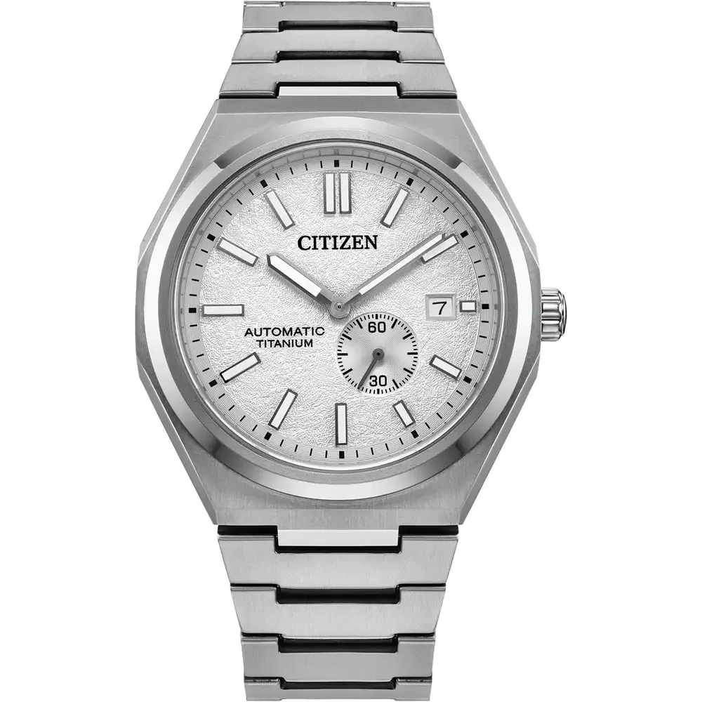 Citizen Men's Zenshin Mechanical White Watch