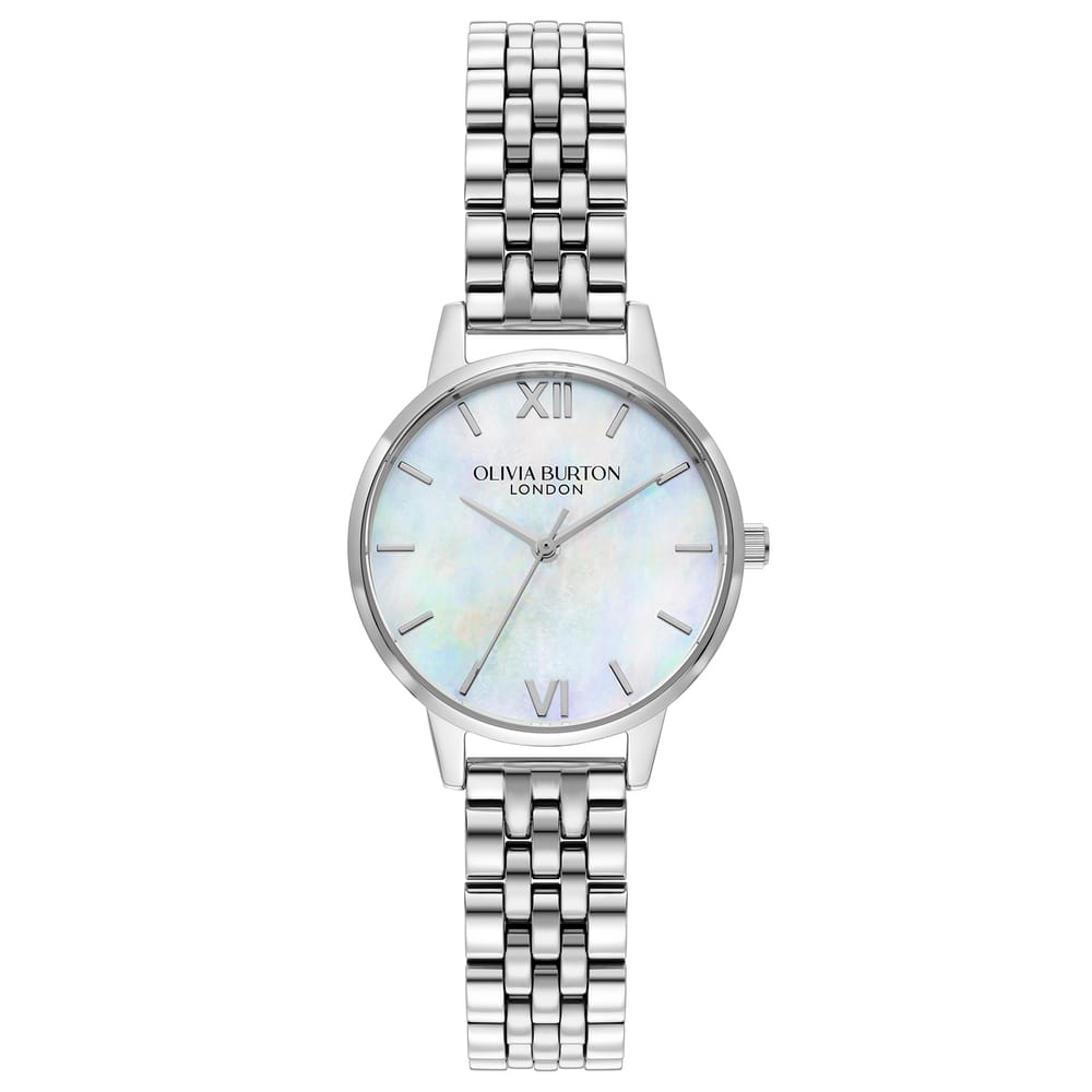 Olivia Burton Classic White Mother of Pearl Watch