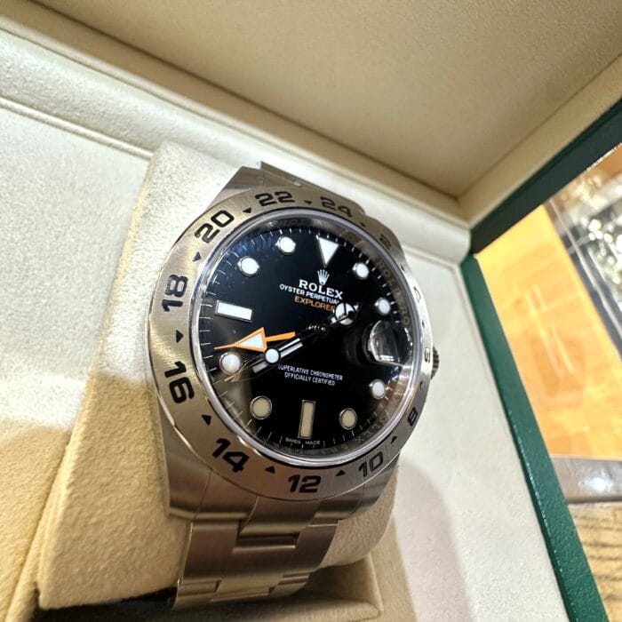 Second Hand Rolex Explorer II Watch - Image 2