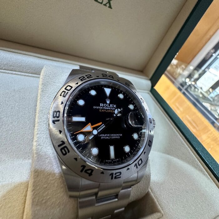 Second Hand Rolex Explorer II Watch - Image 3