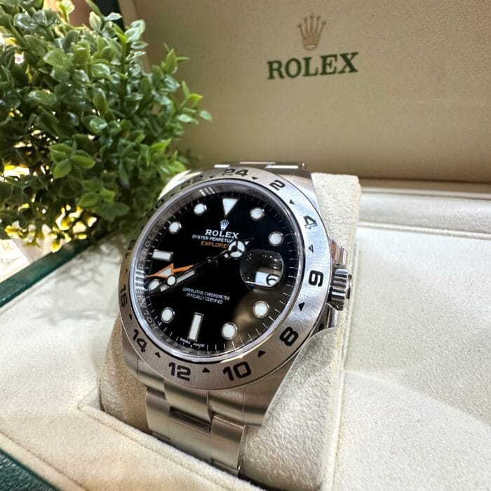Rolex Explorer 2 Watch | Second Hand | Rolex Explorer II Black