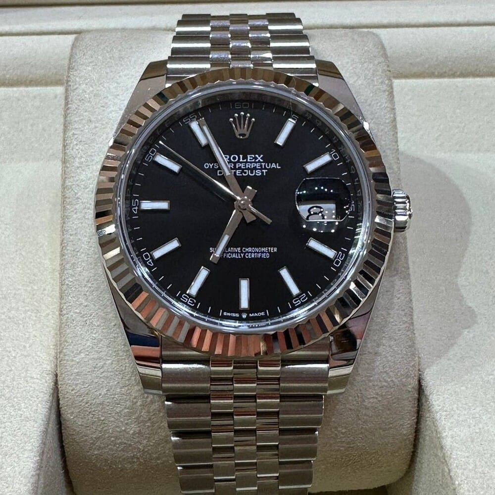 Rolex Datejust 41 Black Watch - Image 2