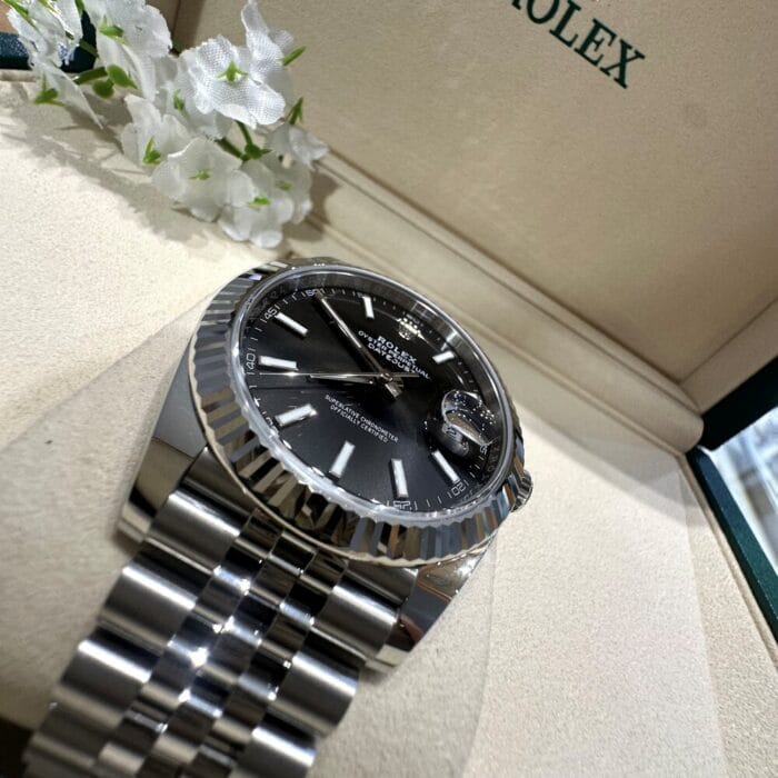 Rolex Datejust 41 Black Watch - Image 3