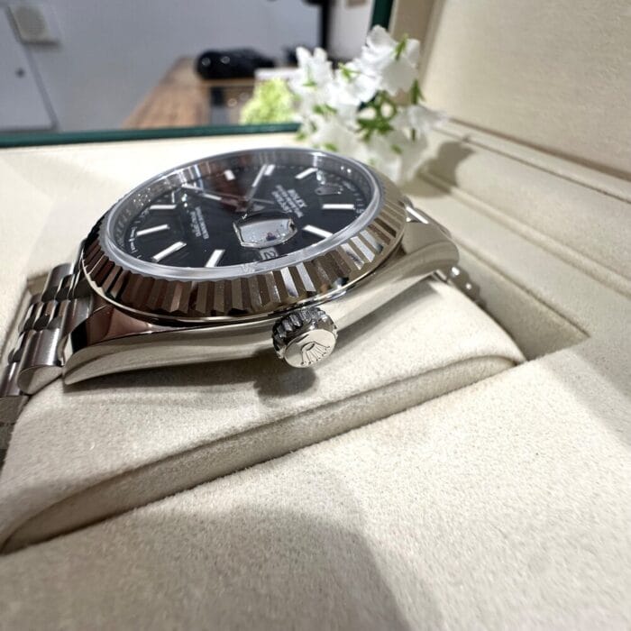 Rolex Datejust 41 Black Watch - Image 2