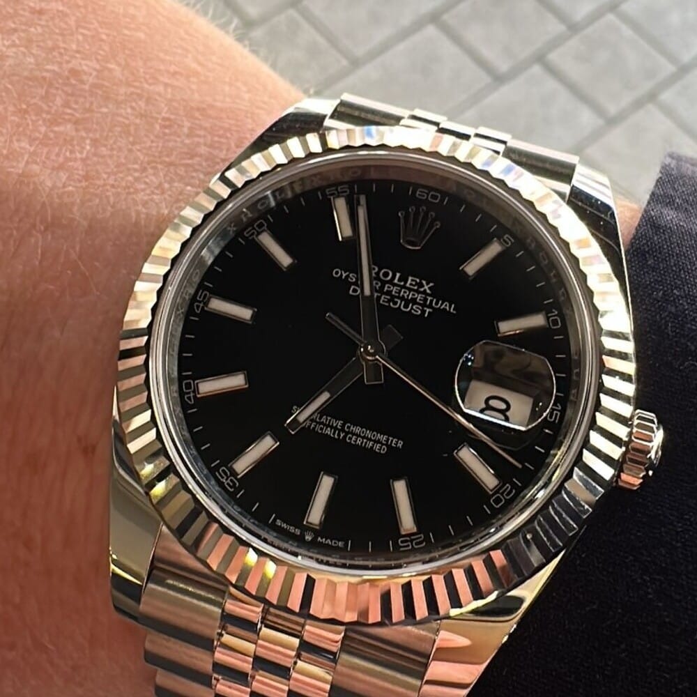 Rolex Datejust 41 Black Watch - Image 6