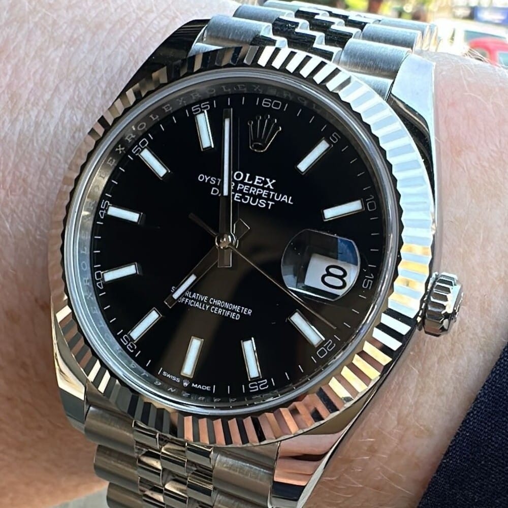 Rolex Datejust 41 Black Watch - Image 7