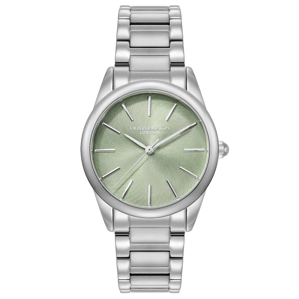 Olivia Burton Classic Glowful Mint Green Watch