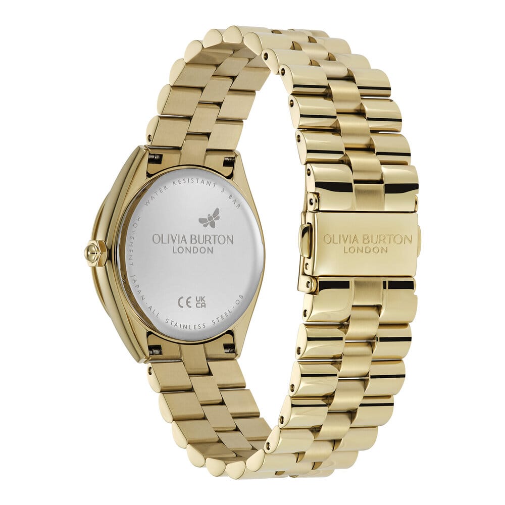 Red and Gold Watch | Sports Luxe Bejewelled | Olivia Burton