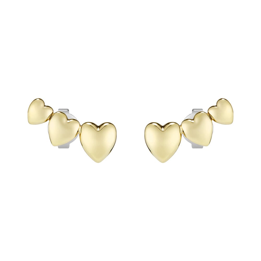 Olivia Burton Classic Mini Heart Gold Stud Earrings