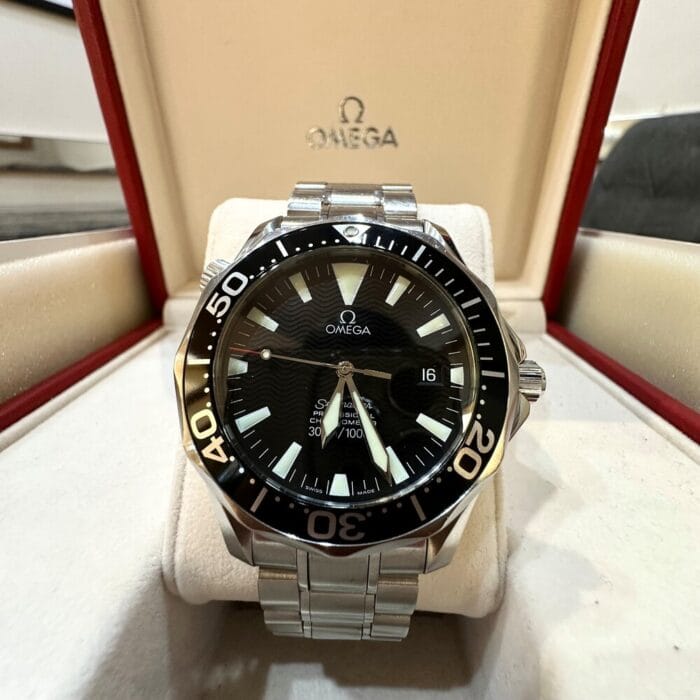 Second Hand Omega Seamaster Professional Watch - Image 2