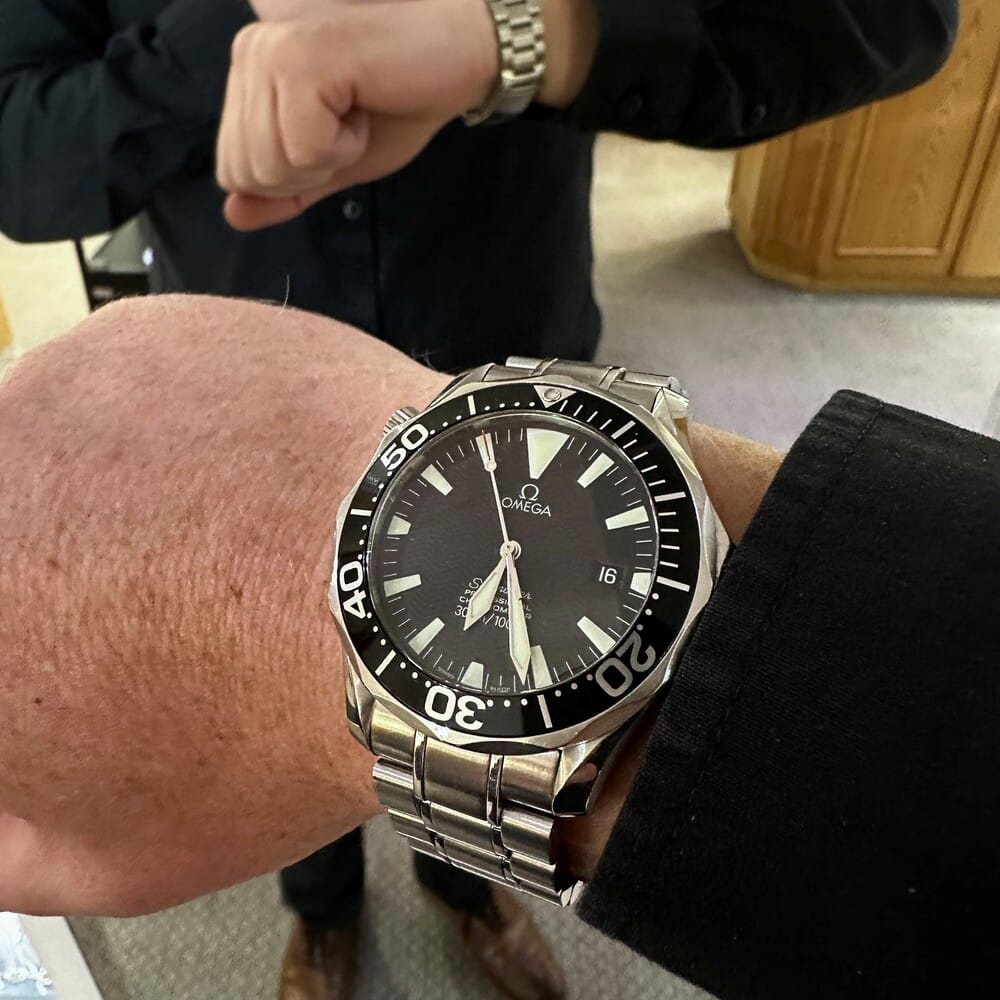 Second Hand Omega Seamaster Professional Watch