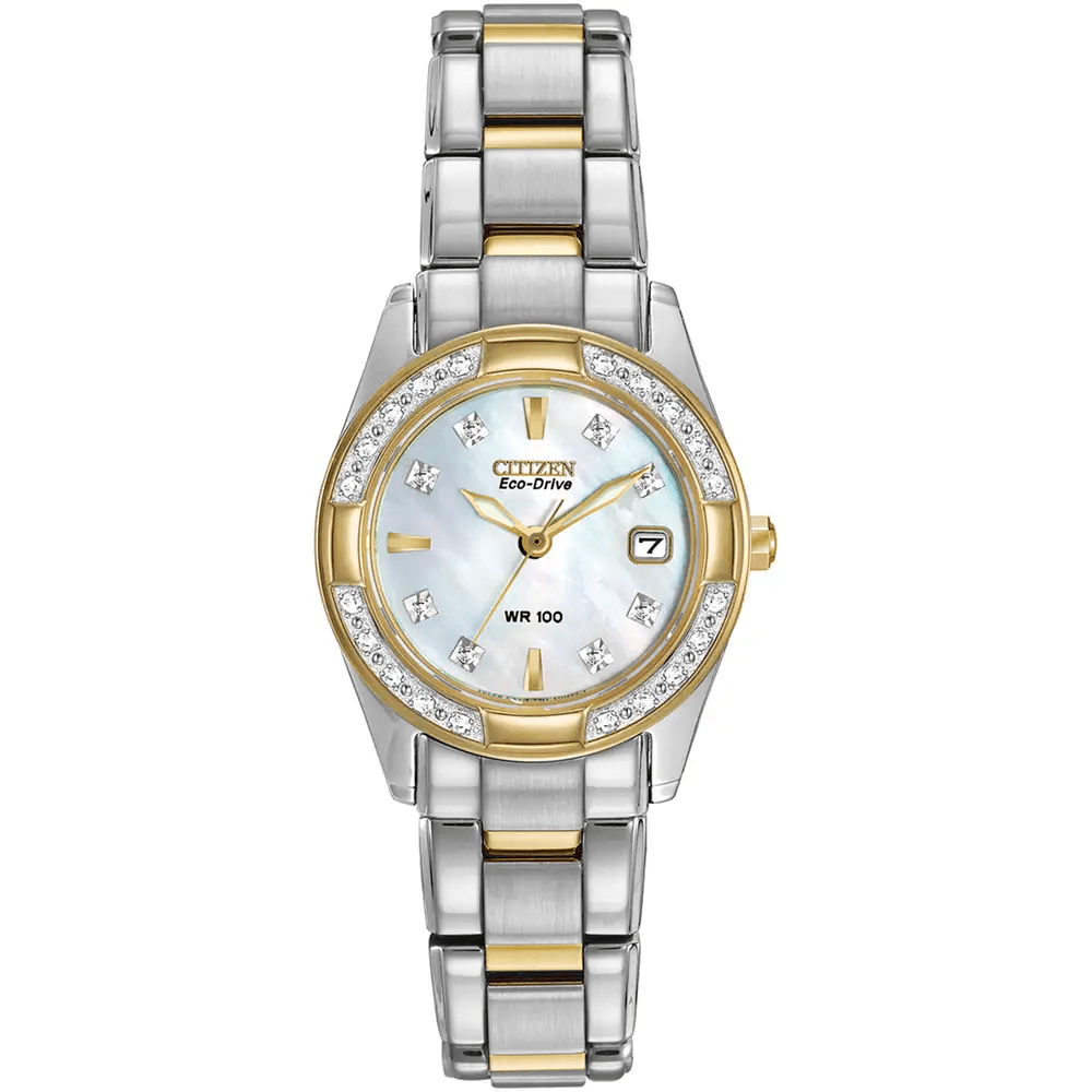 Citizen Ladies Regent Two Tone Diamond Watch