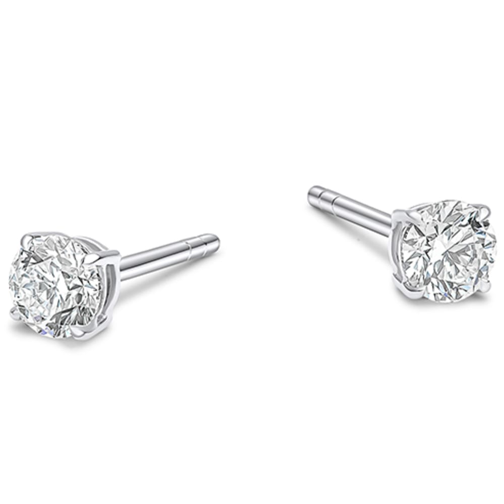 Diamond Studs | Diamond Earrings for Women | Platinum | 0.60ct