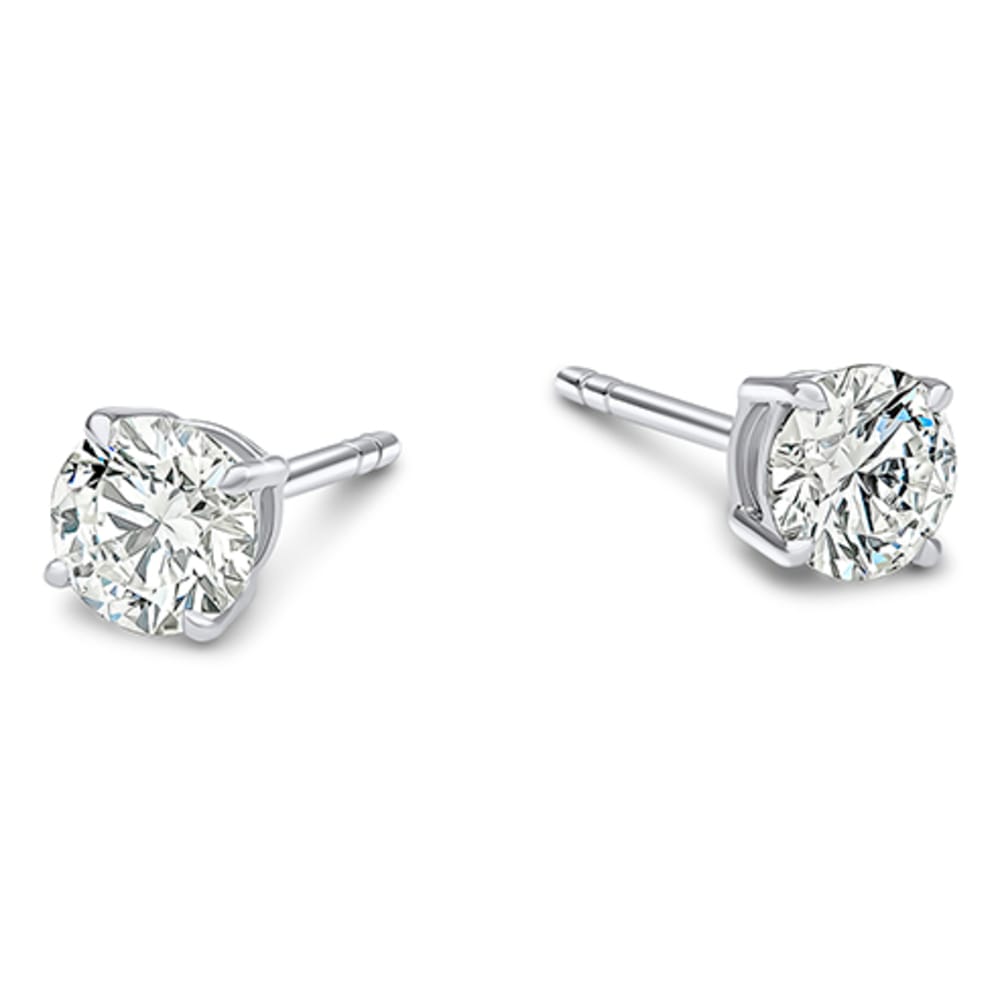 1 ct Diamond Earrings | Platinum | H SI1 | Nettletons Jewellers
