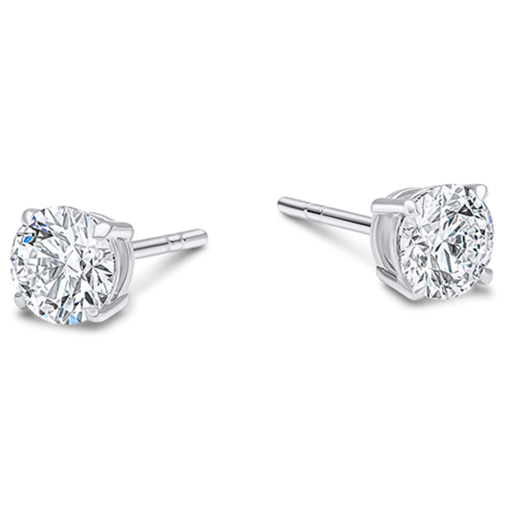 Diamond Ear Studs | Diamond Earrings | 1.40ct | Platinum