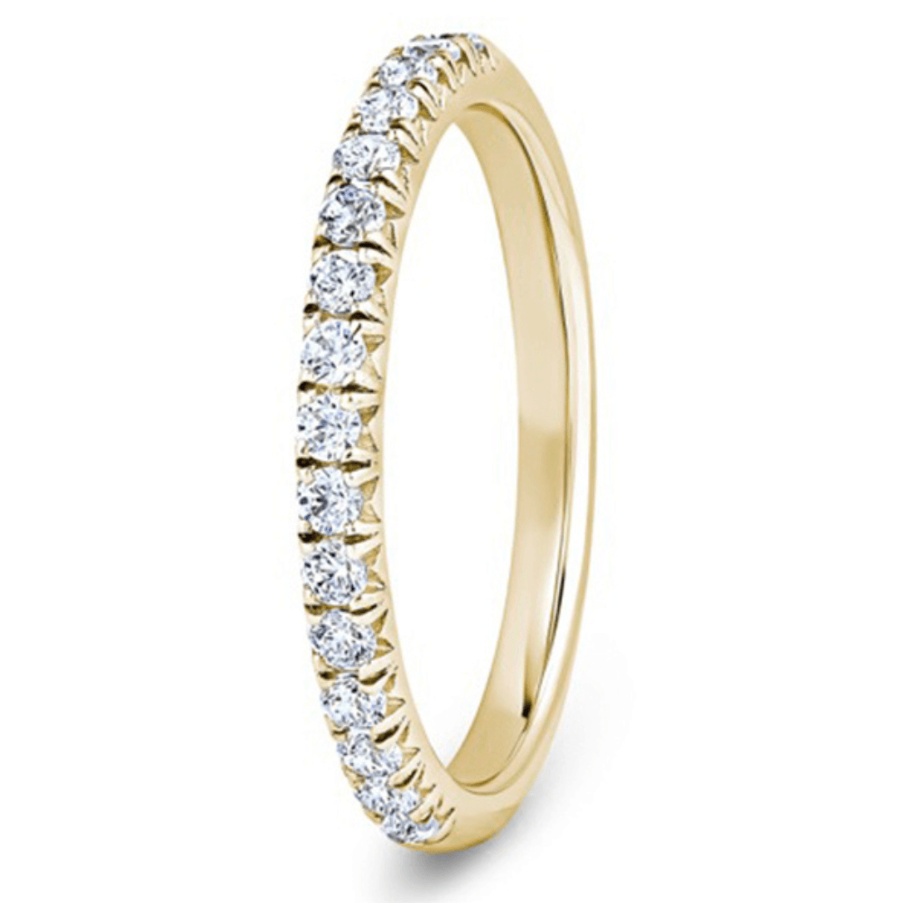 18ct Yellow Gold 0.33ct Diamond Wedding Band