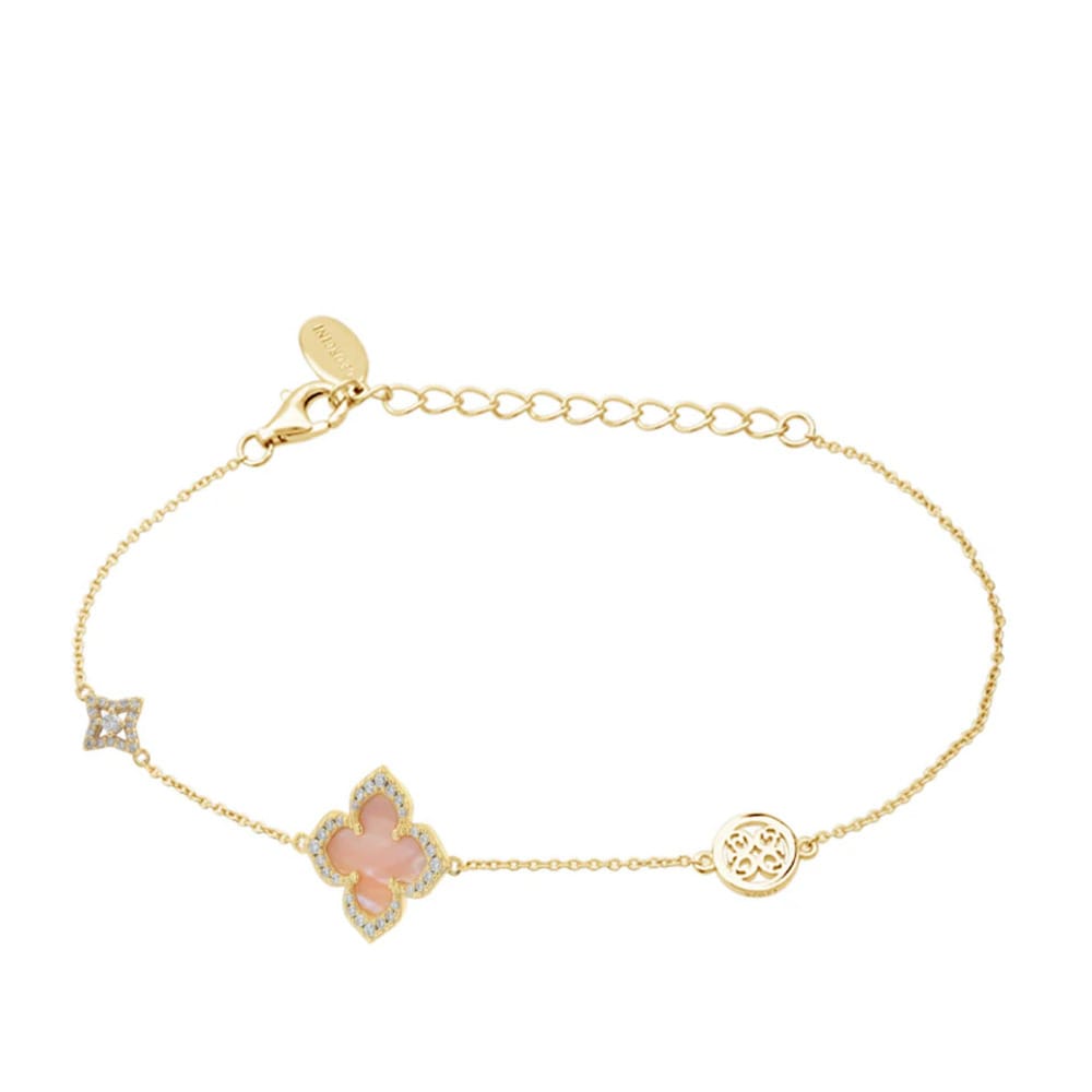 Georgini Sydney Soirée Fairwater Mother of Pearl Clover Bracelet