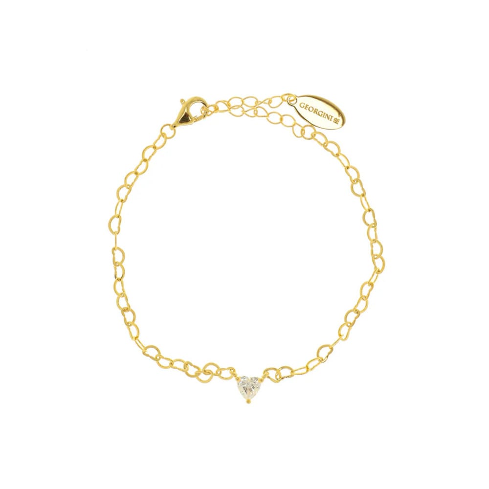 Georgini Sweetheart Heart Linked Bracelet