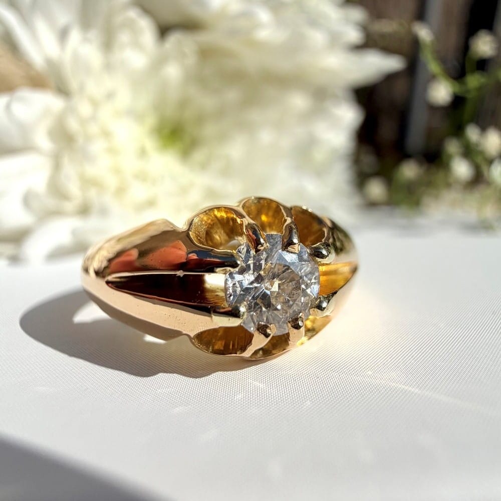 Second Hand 18ct Yellow Gold Diamond Ring