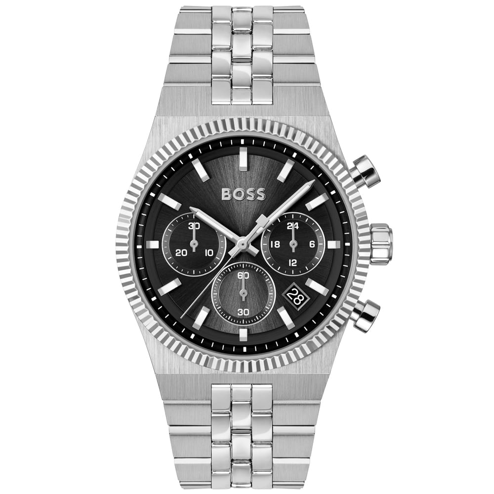 Mens Steel Watch | BOSS Chronograph Watch | Nettletons