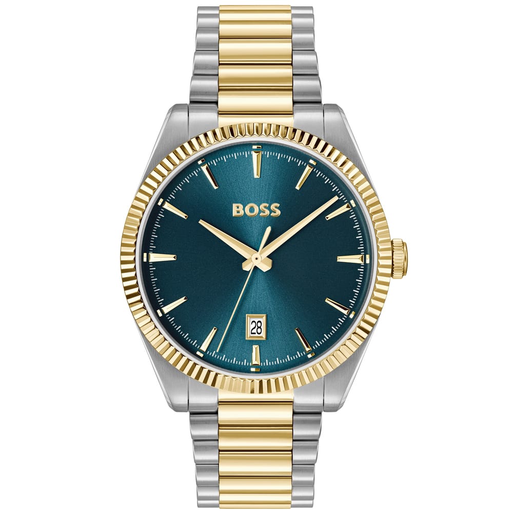 Blue Gold Mens Watch | BOSS Watch | Nettletons Jewellers