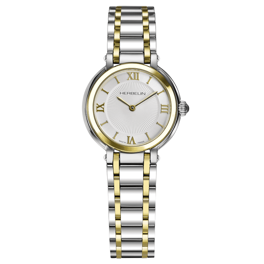 Herbelin Ladies Galet Two Tone Watch