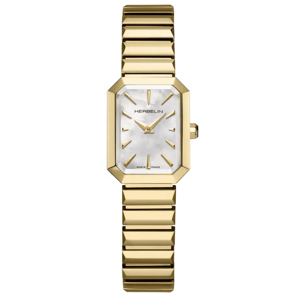 Herbelin Ladies Octogone Gold Watch