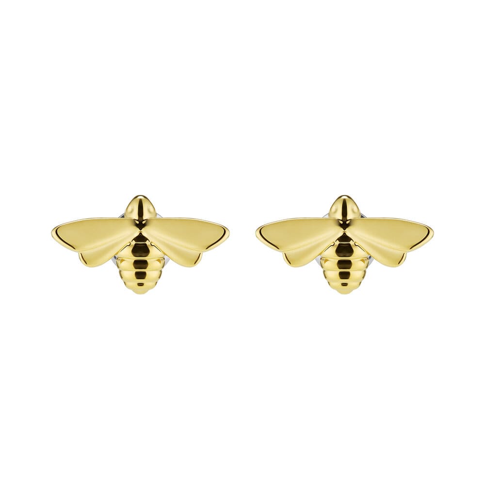 Olivia Burton Signature Honey Bee Gold Stud Earrings